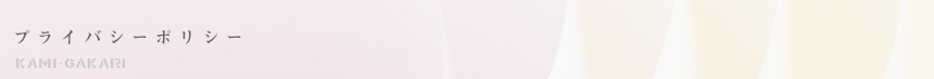 プライバシーポリシー
